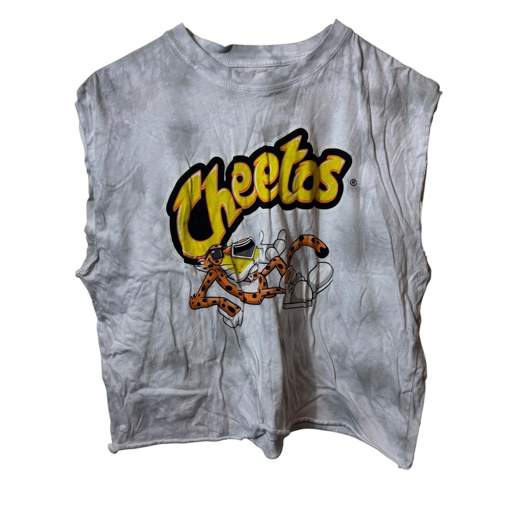 CHEETOS | cutoff tshirt sleeveless large tee shirt